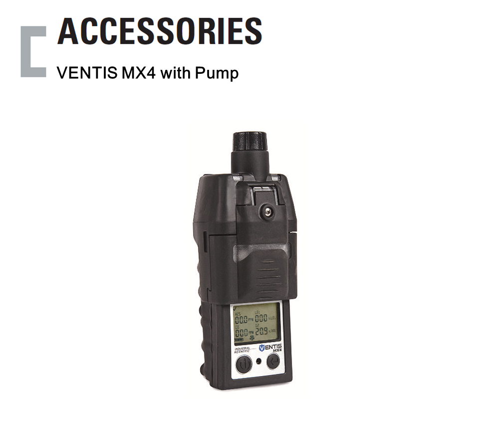 VENTIS MX4 with pump, 휴대용 가스감지기 Accessories