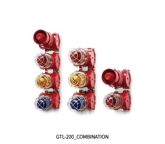 방폭형 경광등 & 사운더, GTL-200 Combination