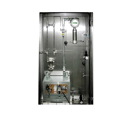 Customized Gas Detector, One gas detector mounted on the panel
