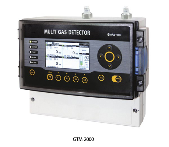 Fixed Type Freon, Flammable, Oxygen & Toxic MULTI Gas Detector, GTM-2000