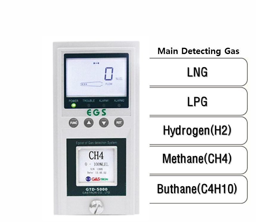 Sampling Flammable Gas Detector, Main Detecting Gas: LNG, LPG, H2, CH4, C4H10