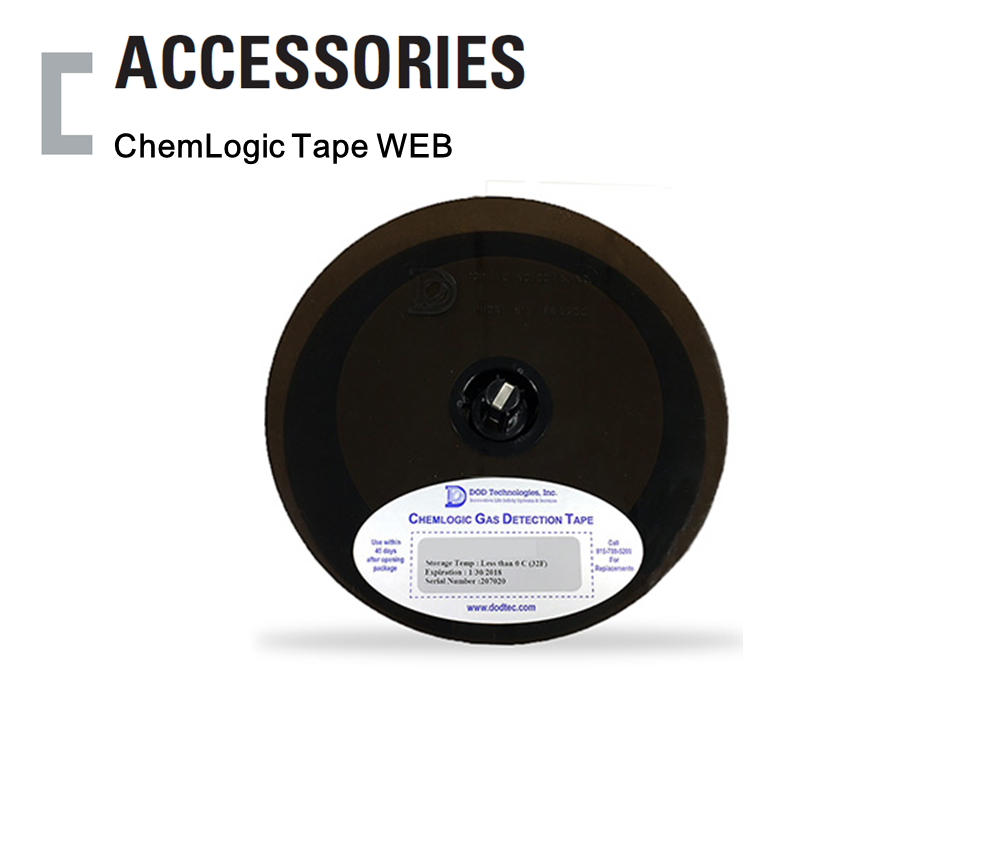 ChemLogic Tape WEB, 컬러리메트릭 가스감지기 Accessories