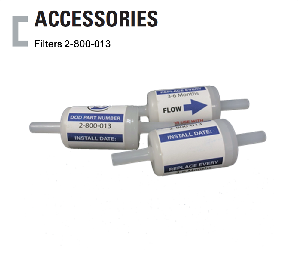 Filters 2-800-013, 컬러리메트릭 가스감지기 Accessories