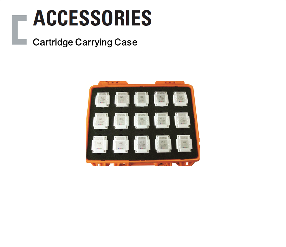 Cartridge Carrying Case, Portable Gas Detector Accessories