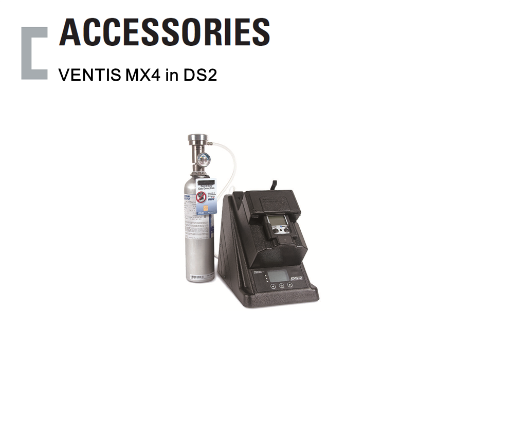 VENTIS MX4 in DS2, Portable Gas Detector Accessories