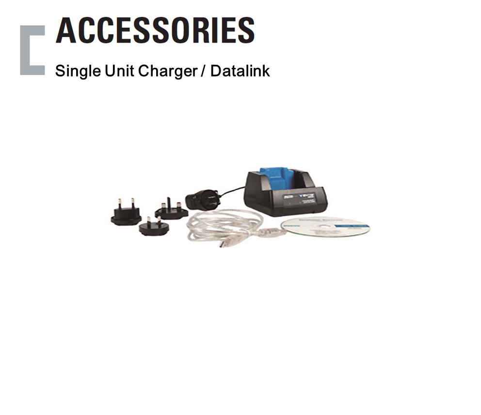 Single Unit Charger / Datalink, Portable Gas Detector Accessories